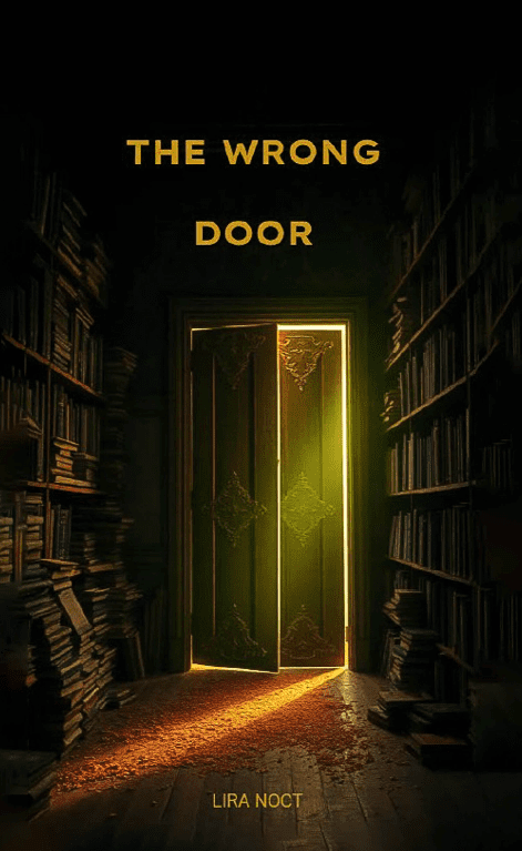 The Wrong Door by Lira Noct — a cozy portal fantasy short story with dry humor, unlikely friendships and a slow burn romance